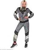 Widmann - Jaren 80 & 90 Kostuum - Spaceman Disco Bal Jaren 80 Kostuum - Zwart, Zilver - Large - Carnavalskleding - Verkleedkleding