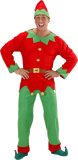 Widmann - Kerst & Oud & Nieuw Kostuum - Elf Man Santas Hulpje Kostuum - Rood, Groen - Medium - Kerst - Verkleedkleding