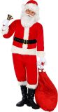 Widmann - Kerst & Oud & Nieuw Kostuum - O Denneboom Kerstman Kind Kostuum - Rood - Maat 110 - Kerst - Verkleedkleding