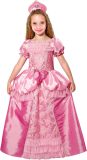 Widmann - Koning Prins & Adel Kostuum - Prinses La Rosa De Los Balkones - Meisje - Roze - Maat 140 - Carnavalskleding - Verkleedkleding