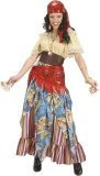 Widmann - Zigeuner & Zigeunerin Kostuum - Waarzegster Gipsy Lady Kostuum Vrouw - Multicolor - XL - Carnavalskleding - Verkleedkleding