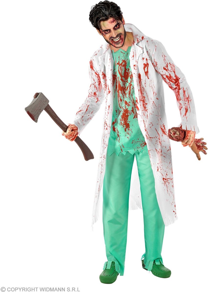Zombie Chirurg - kostuum | M/L