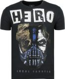 Hero Mask - T shirt Heren - 6323N - Navy