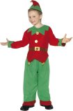 SMIFFY'S - Elf kostuum voor jongens Kerst - 116/128 (4-6 jaar)