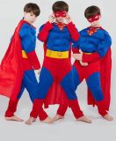 SUPERMANKOSTUUM - CARNAVALKLEDING KINDEREN / SUPERMAN (M) HALLOWEEN